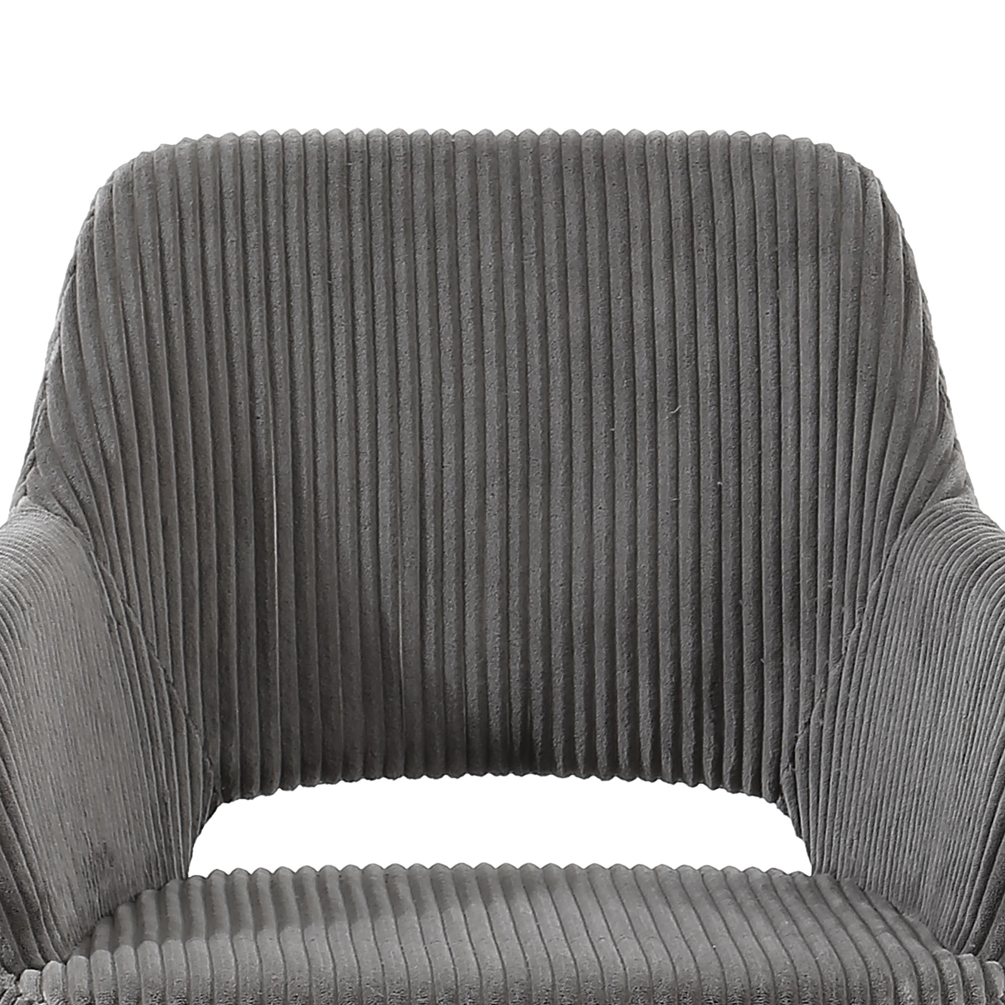 Shavi Armchair Set of 2 Grey 4
