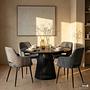 Shavi Armchair Set of 2 Grey 1