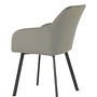 Selef Armchair Set of 2 Grey 4