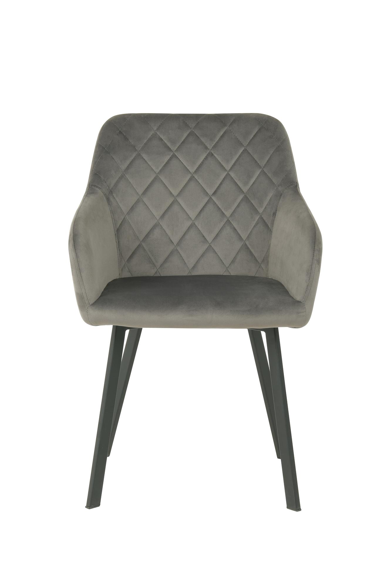 Selef Armchair Set of 2 Grey 1