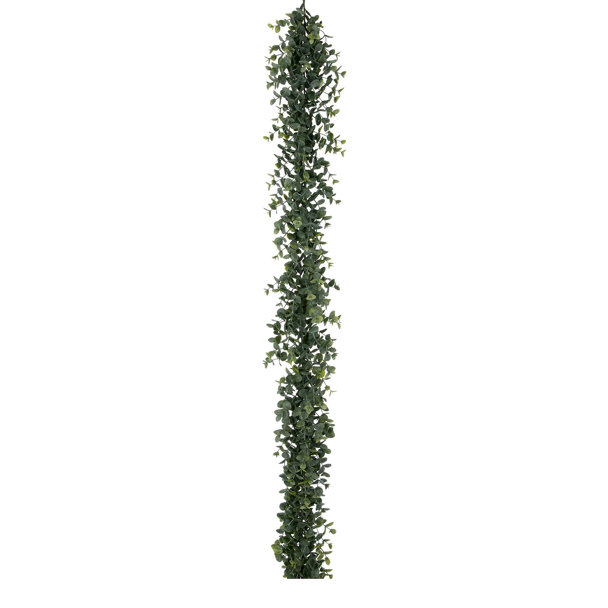 Artificial plant garland eucalyptus polyethylene green 0