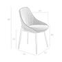 Fabric Chair Grey 4082 6