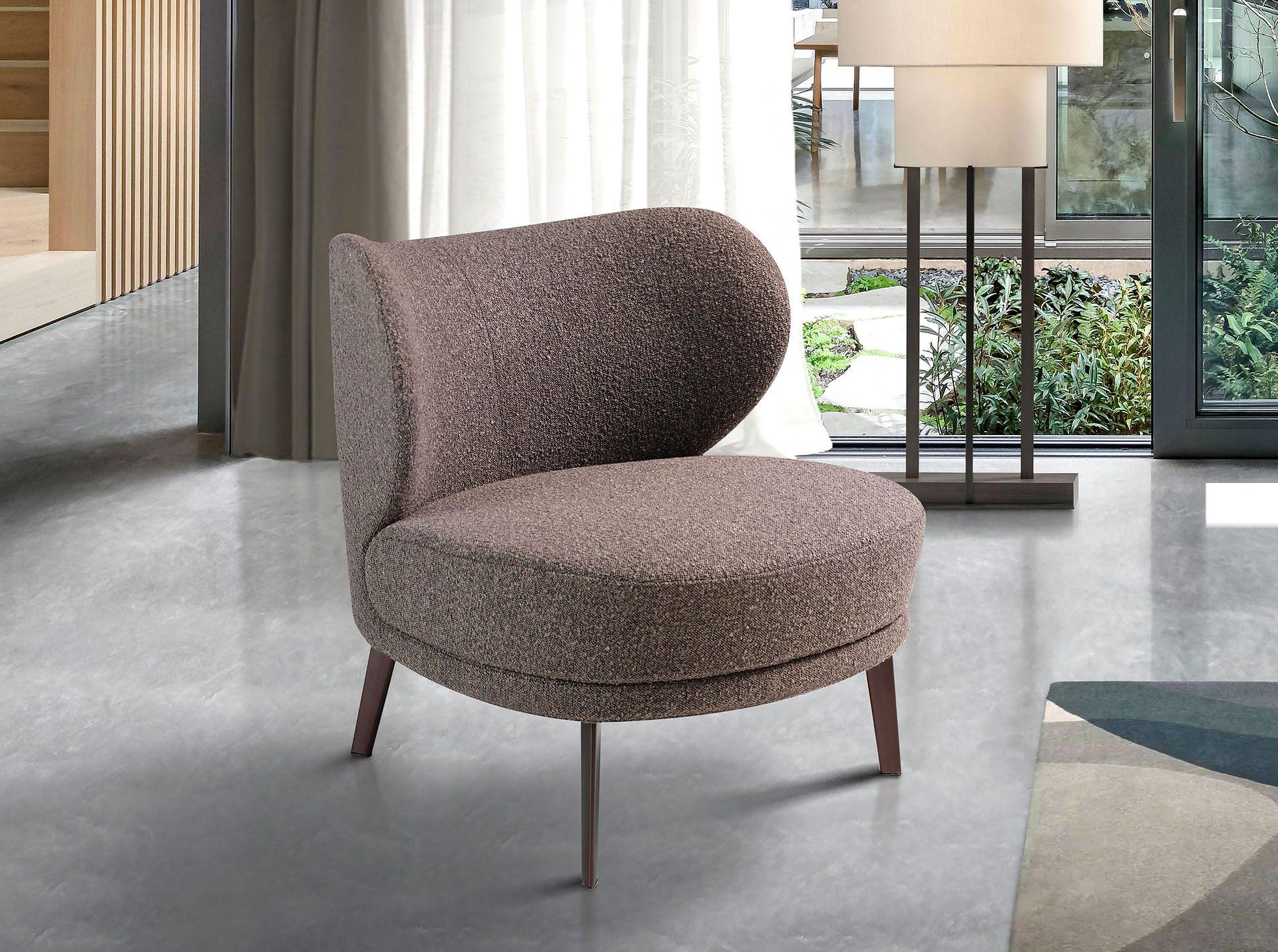 Fabric Armchair Brown 5079 2