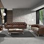 Chester 2-Sitzer Sofa Leder Cognac-Braun 6139 3