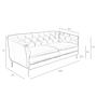 Chester 2-Sitzer Sofa Leder Cognac-Braun 6139 7