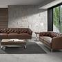 Chester 3-Sitzer Sofa Leder Cognac-Braun 6140 6