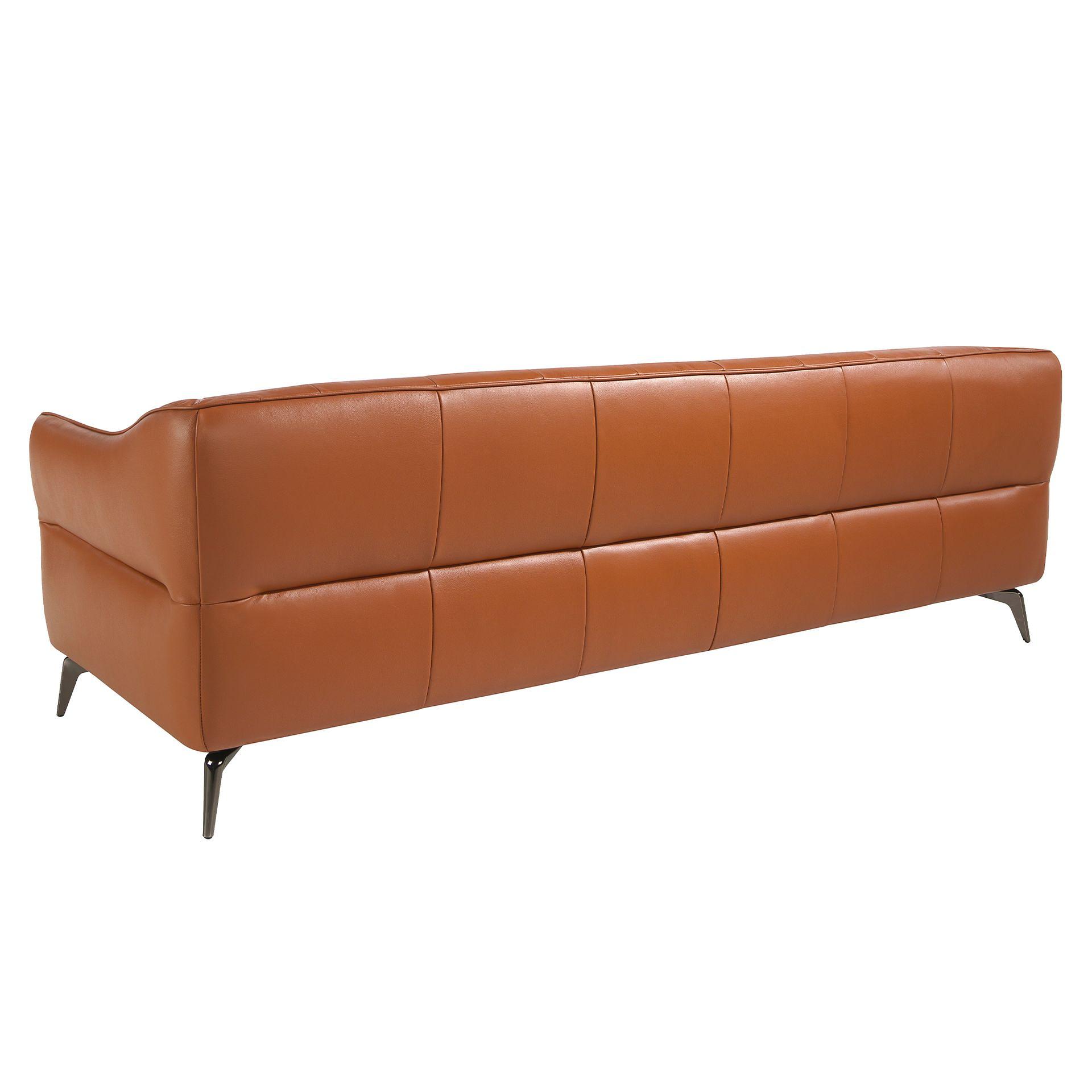 Chester 3-Seater Sofa Leather Brown 6169 6