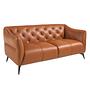 Chester 2-Sitzer Sofa Leder Braun 6168 0