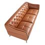 Chester 3-Seater Sofa Leather Brown 6169 7