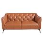 Chester 2-Sitzer Sofa Leder Braun 6168 1
