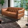 Chester 2-seater sofa leather brown 6168 2