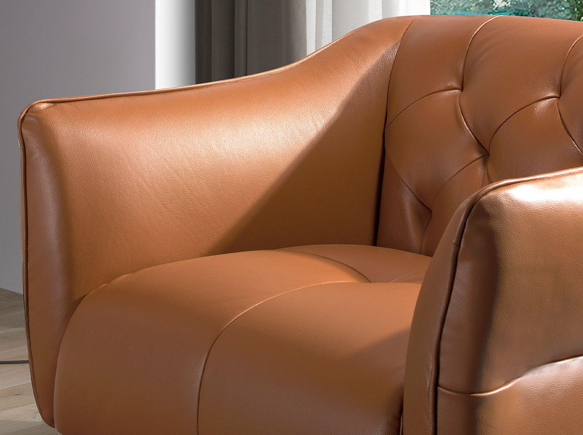 Chester Armchair Leather Brown 5098 4