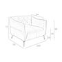 Chester Armchair Leather Brown 5098 8