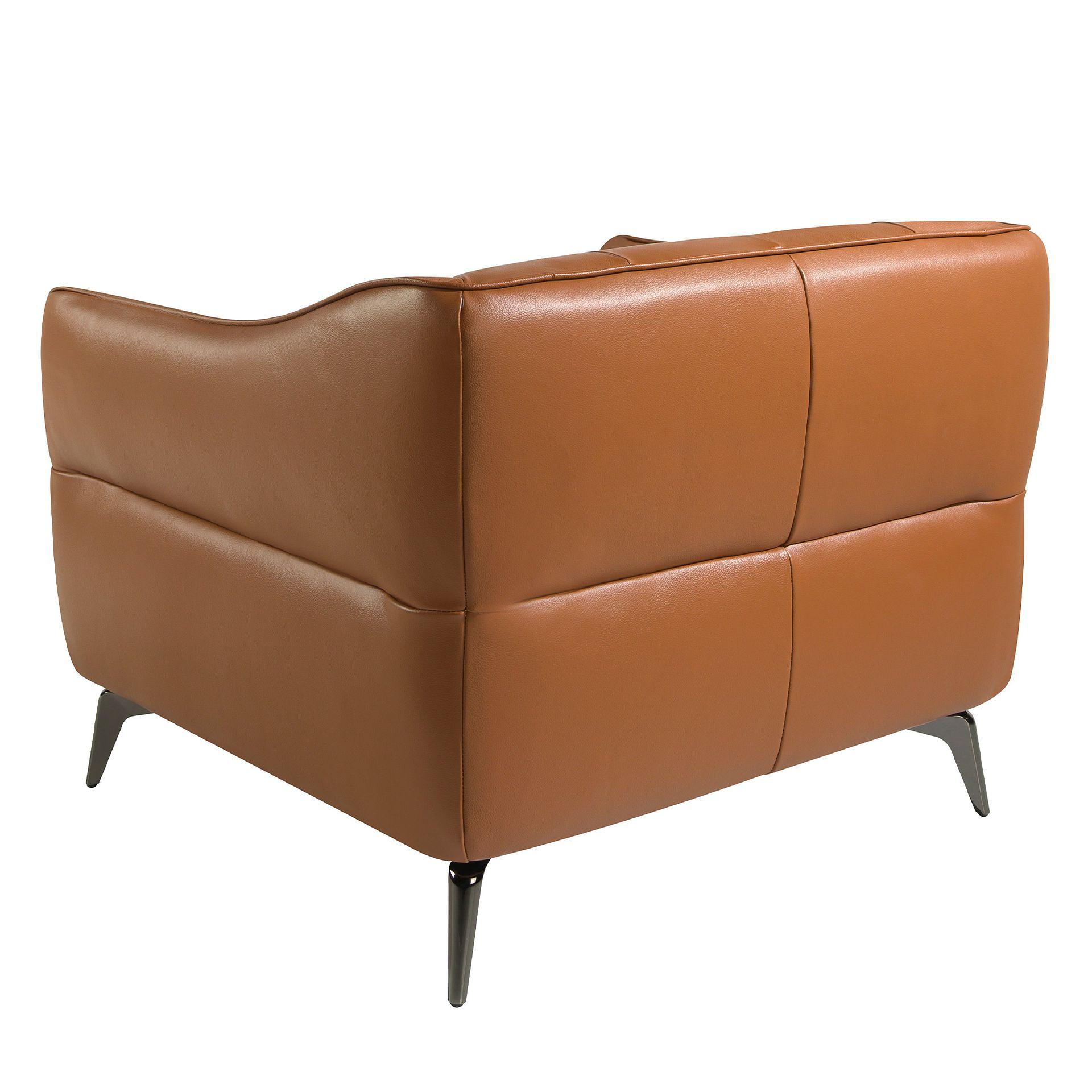 Chester Armchair Leather Brown 5098 7