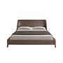 Kunstlederbett Schokobraun 7159 1