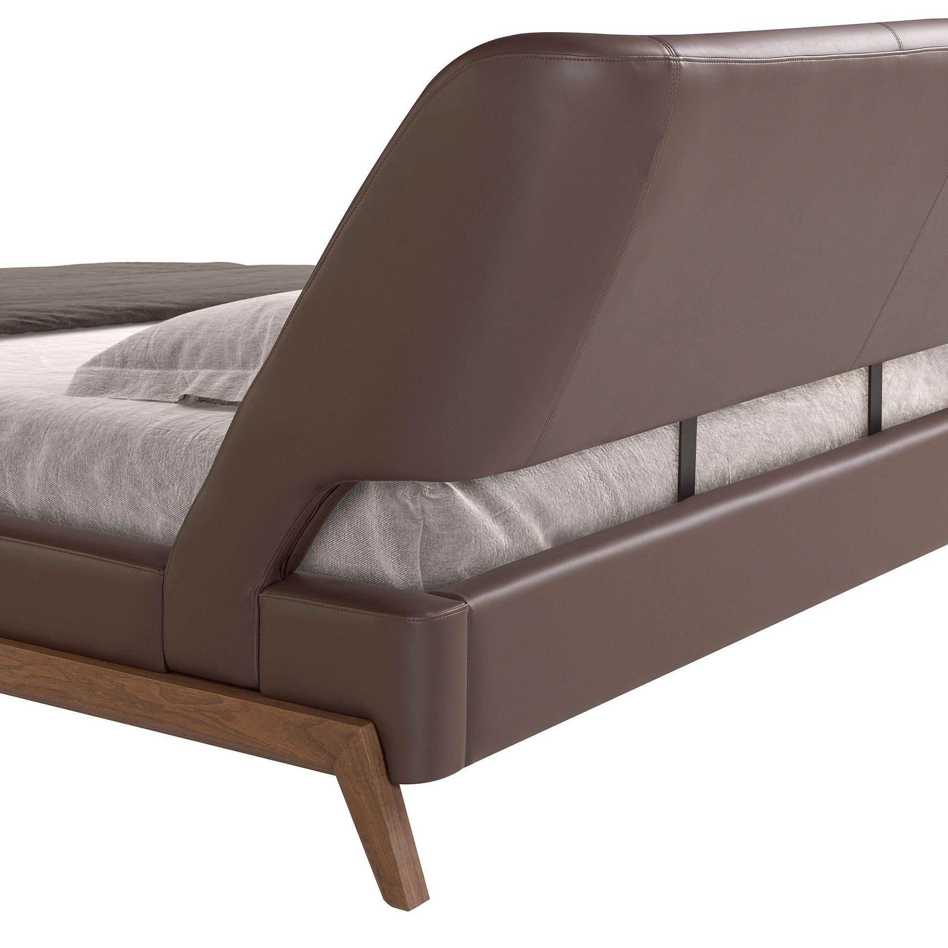 Kunstlederbett Schokobraun 7159 4