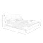 Kunstlederbett Schokobraun 7159 8