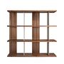 Shelf Walnut Wood Grey 3236 1
