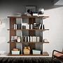 Shelf Walnut Wood Grey 3236 2