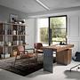 Shelf Walnut Wood Grey 3236 3