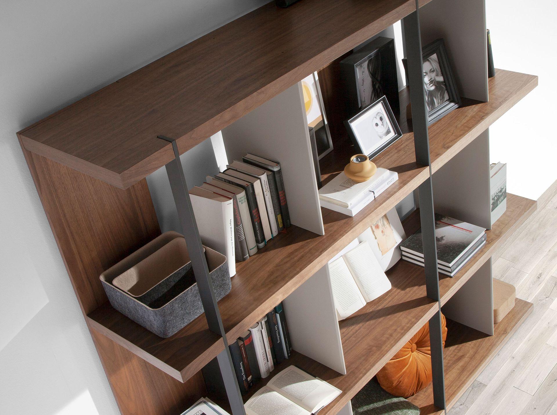 Shelf Walnut Wood Grey 3236 4