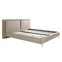 Bett Nerz-Kunstleder Stoff Grau 7154 0