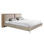 Bed Mink Faux Leather Fabric Grey 7154 5