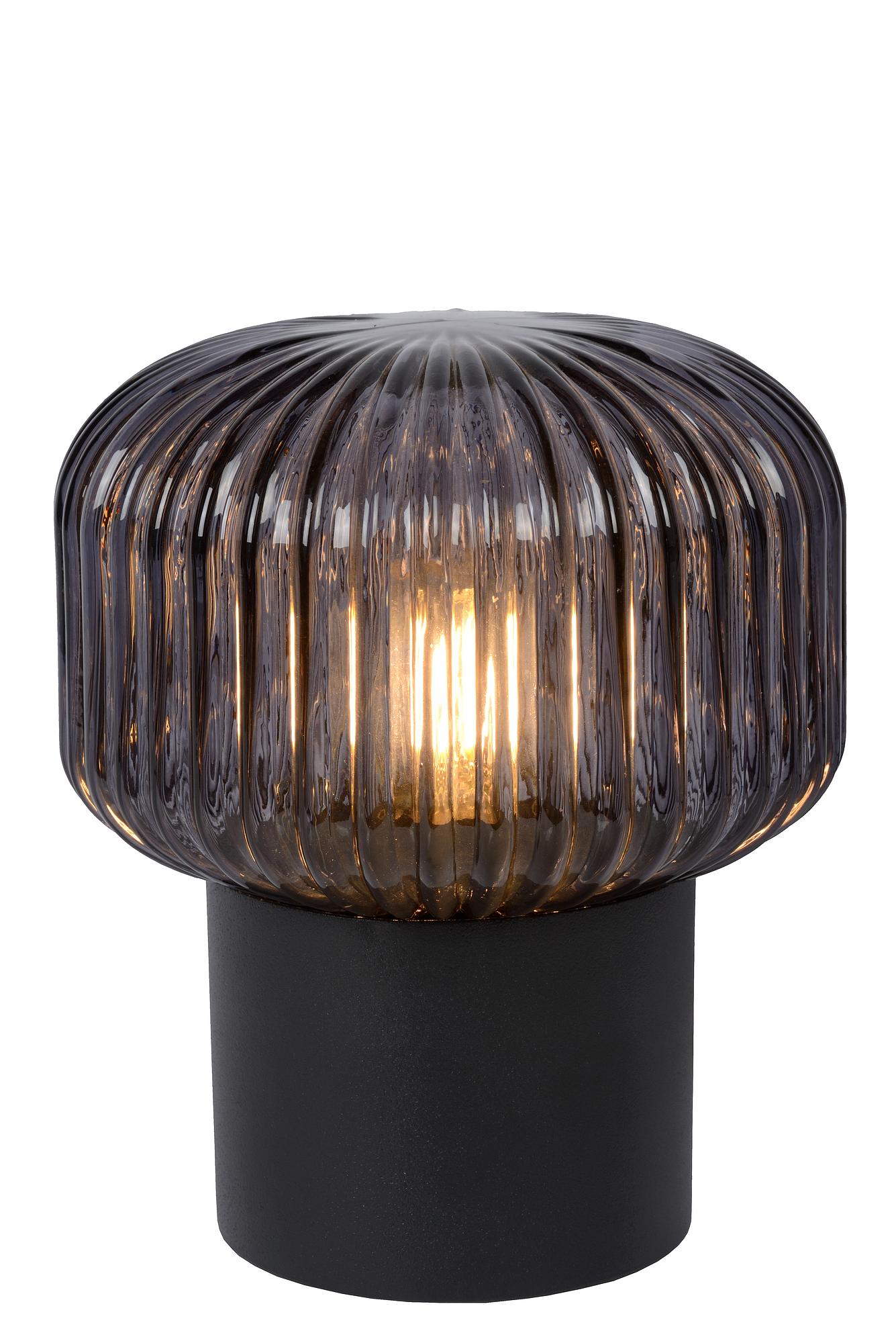 Jany Table Lamp Aluminum Opal Glass Black 4