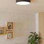 Gallizzi Z LED ceiling light 1-light plastic black 3