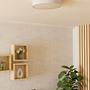 Gallizzi Z LED Ceiling Light 1-Light Plastic White 4