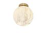Carrara Ceiling Lamp 1-Light Colored Glass Grey Gold 4