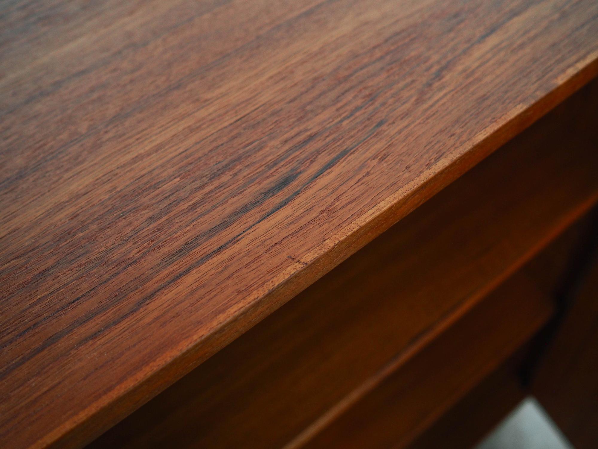 RT Möbel Schrank Teakfurnier  1970er Jahre 8
