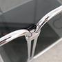 Barschrank Glas Metall 1970er Jahre 11