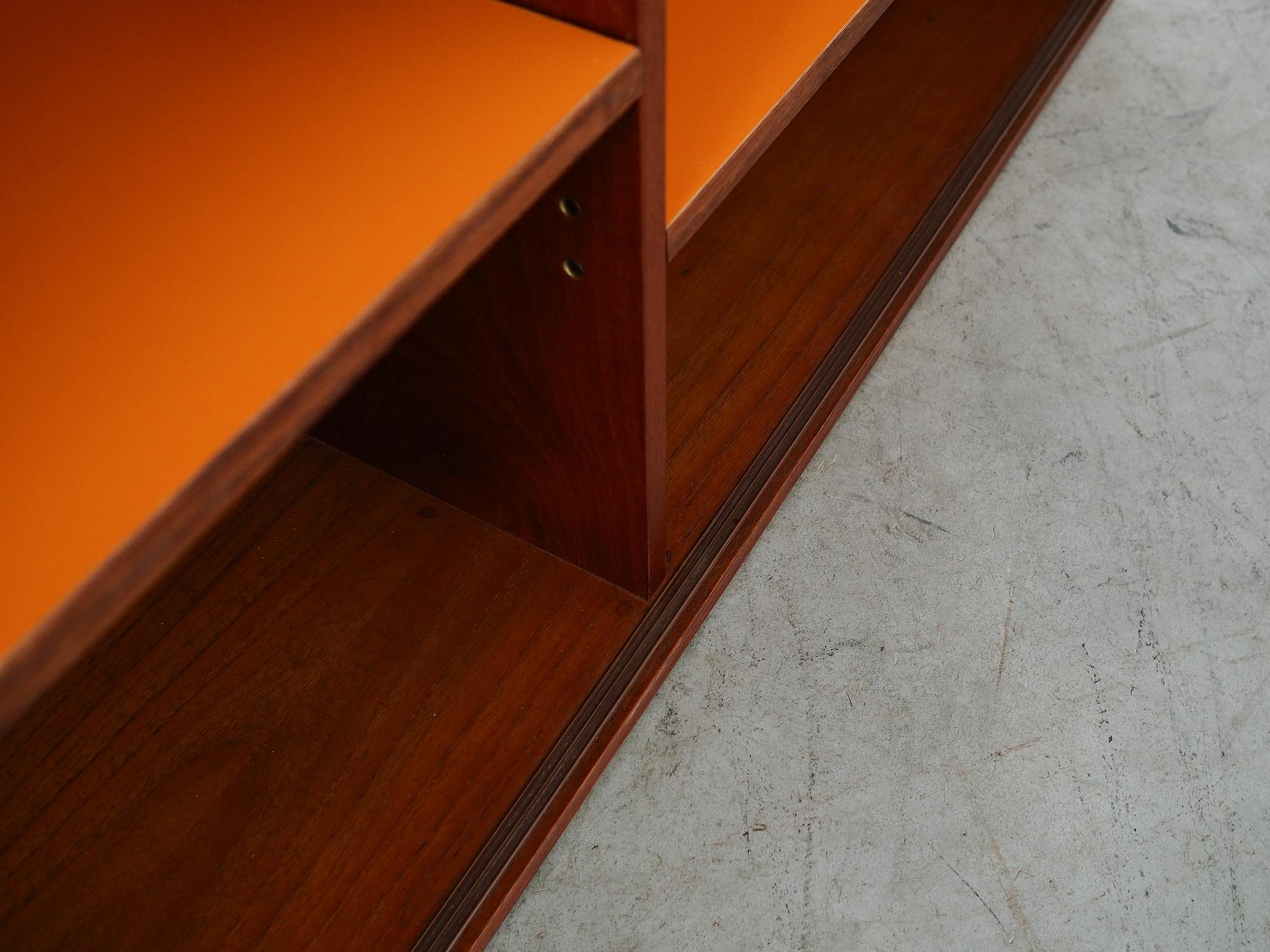 RT Furniture Bookshelf Teak Veneer 1970s 9