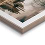 Mountain Lake Art Print MDF Beige 4