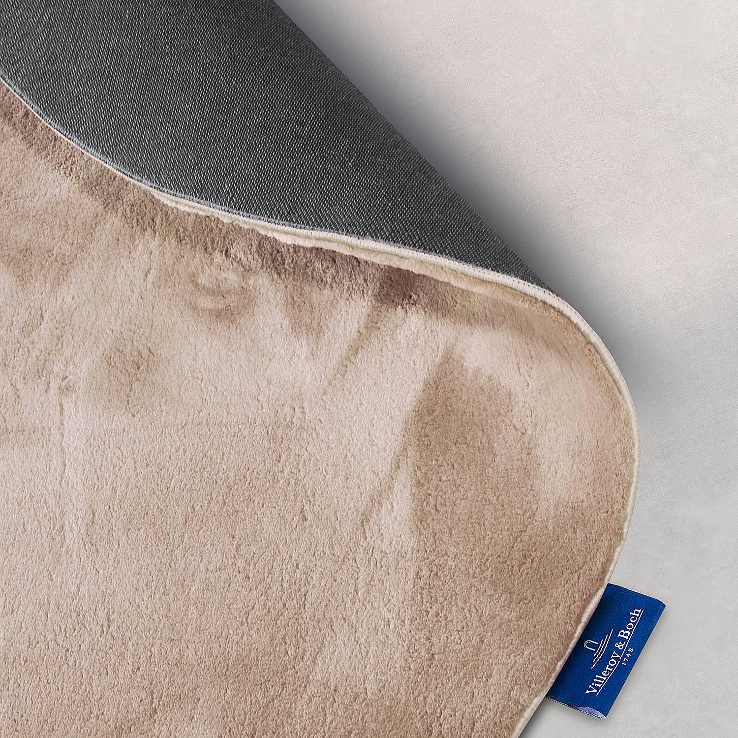 Leon High-pile Rug Cream Ø160 cm 4