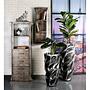 Drop Planter Synthetic Resin Silver Ø38 cm 2