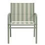 Vinoa Seating Group Set of 5 Steel Green White 4