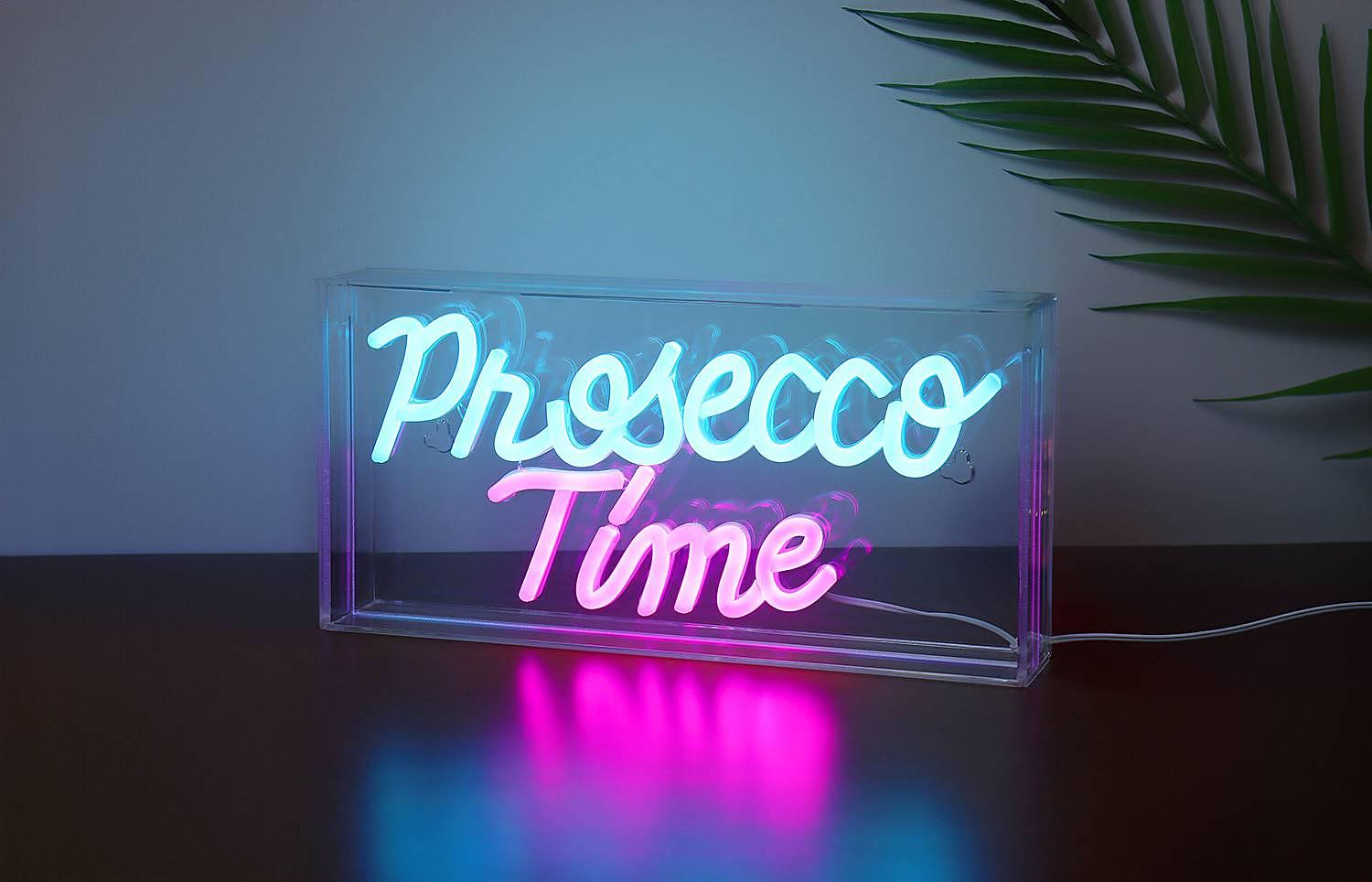 Prosecco Time LED Table Lamp 1-Light Acrylic Glass 3
