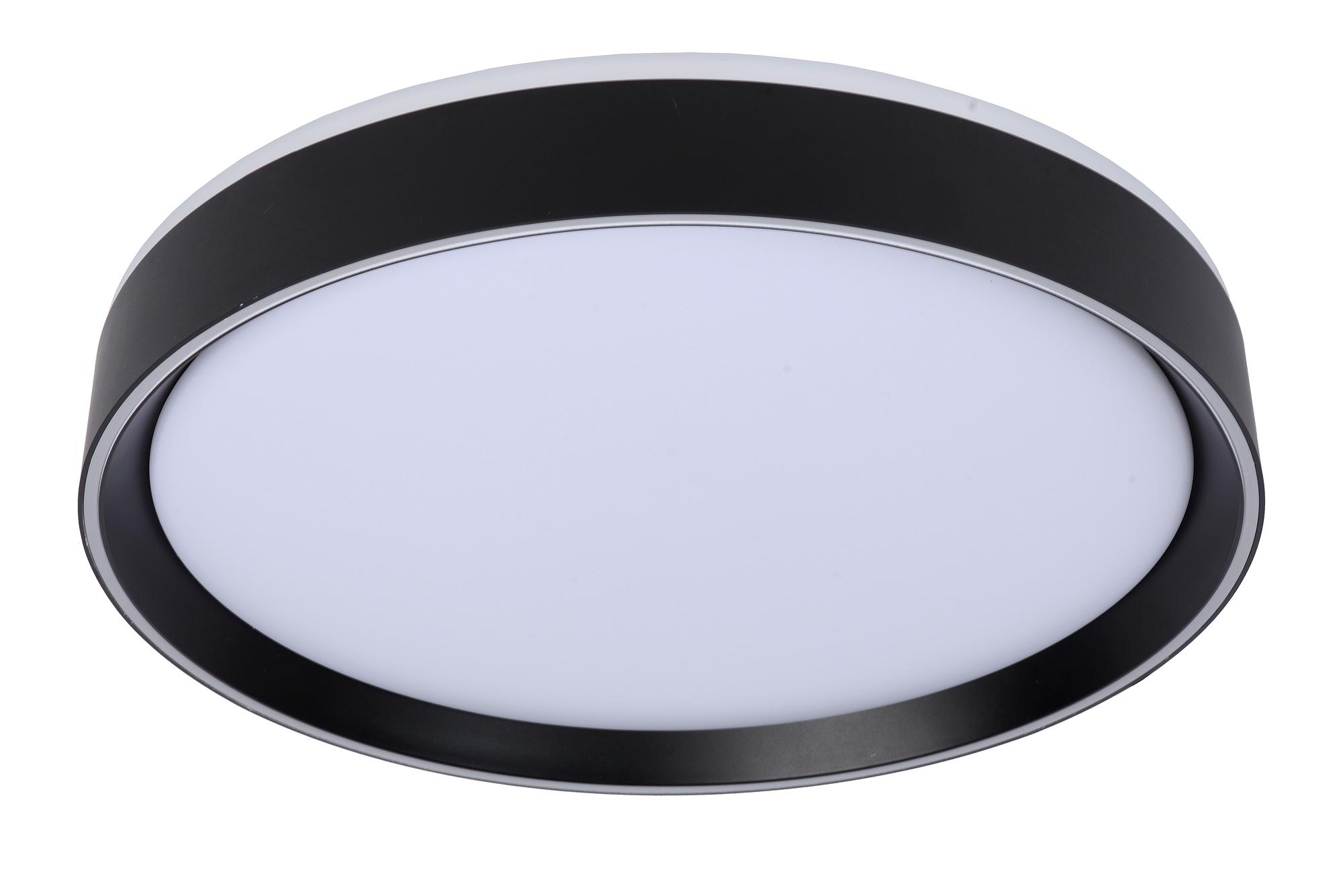 Nuria Ceiling Light Acrylic Glass Black Ø40 cm 4