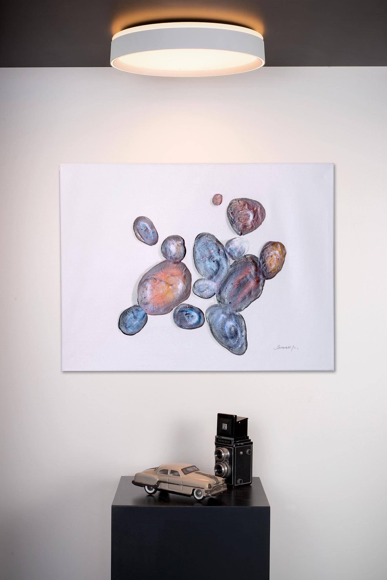 Nuria Ceiling Lamp Acrylic Glass White Ø40 cm 2