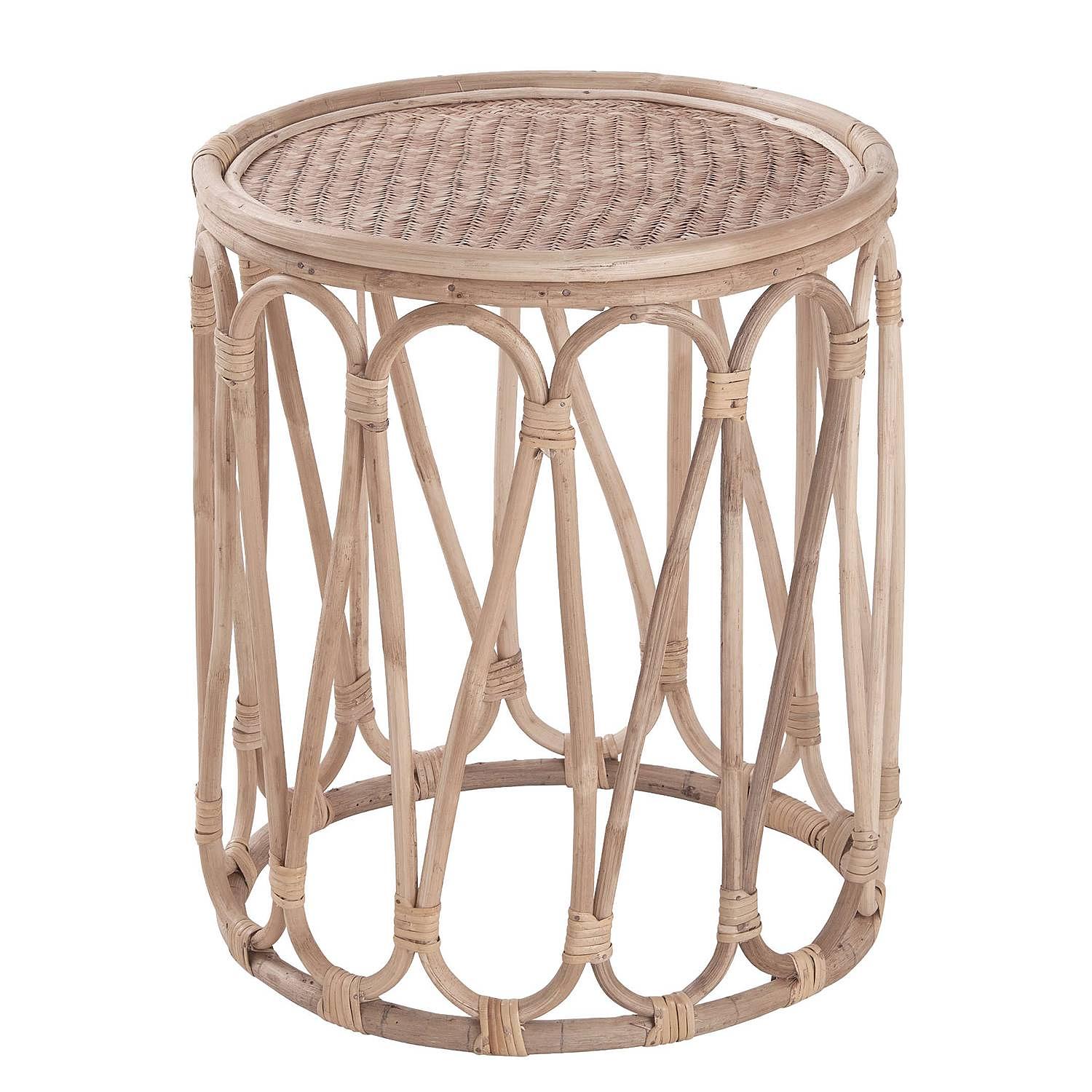 LOMBOK Side table Bamboo Semi-solid Brown 0