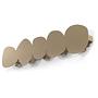 Craggy Coat Rack Metal Camel 0