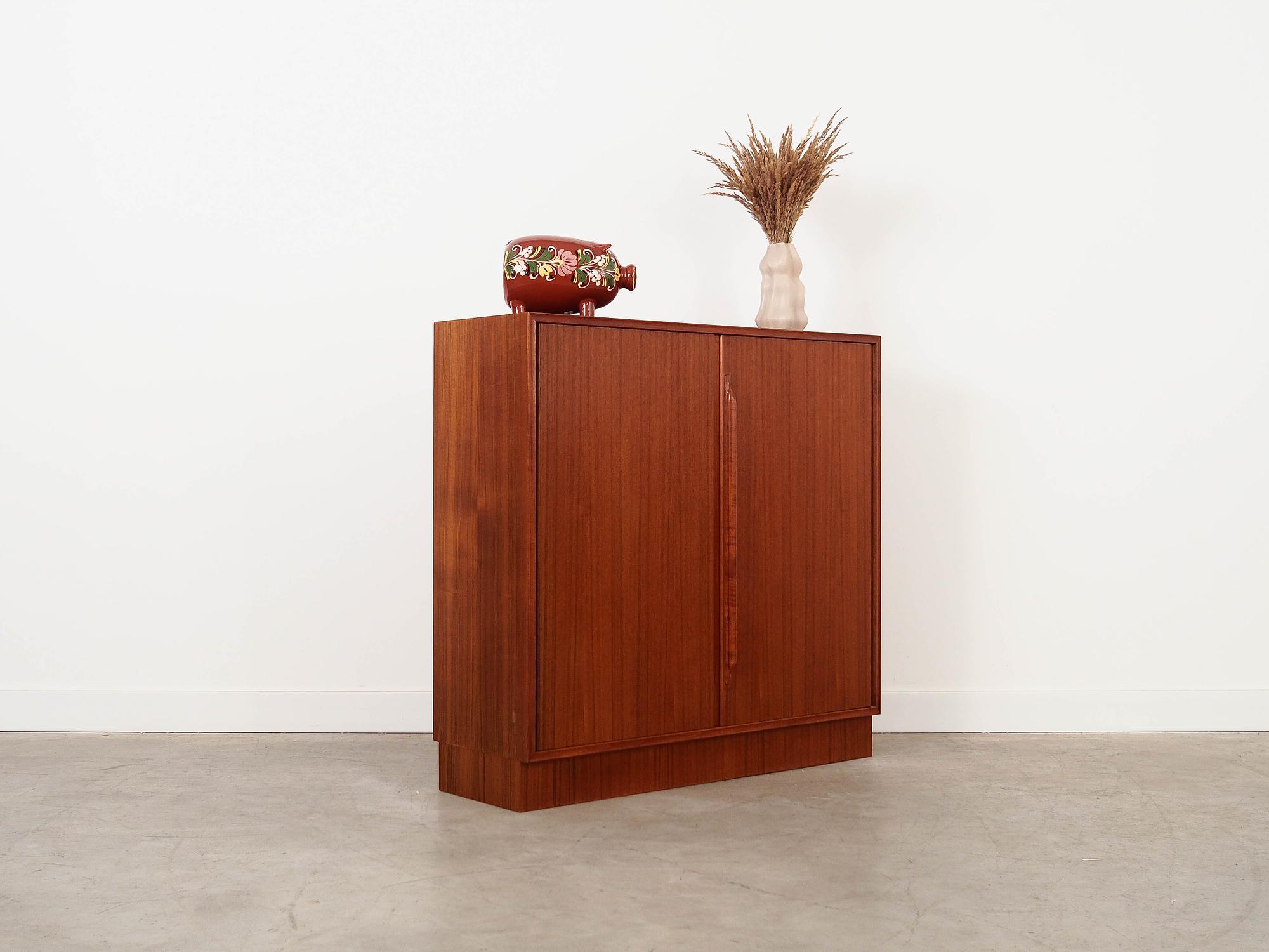 RT Möbel Schrank Teakfurnier 1970er Jahre 4