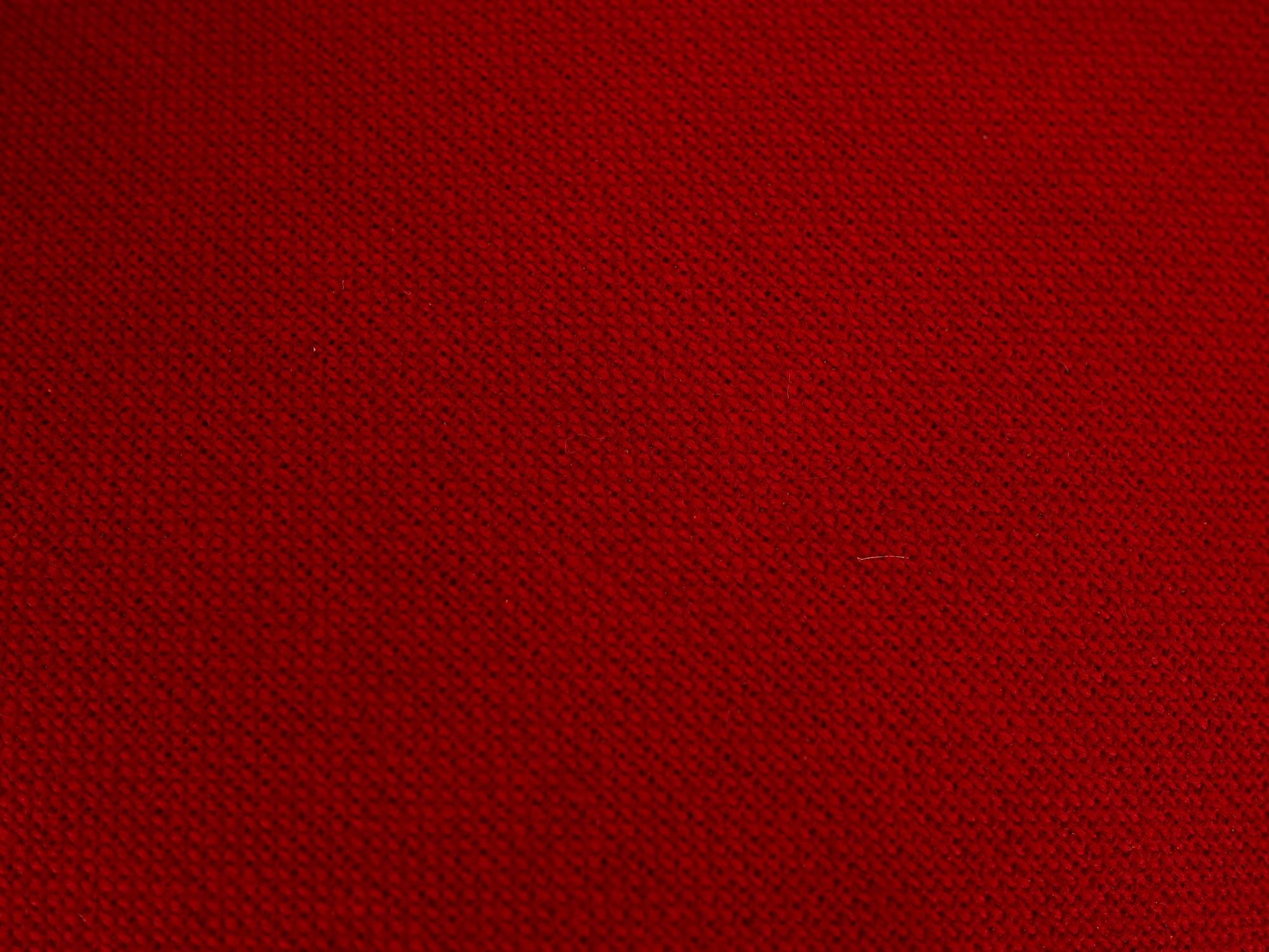 Sessel Metall Stoff Rot 1970er Jahre 7