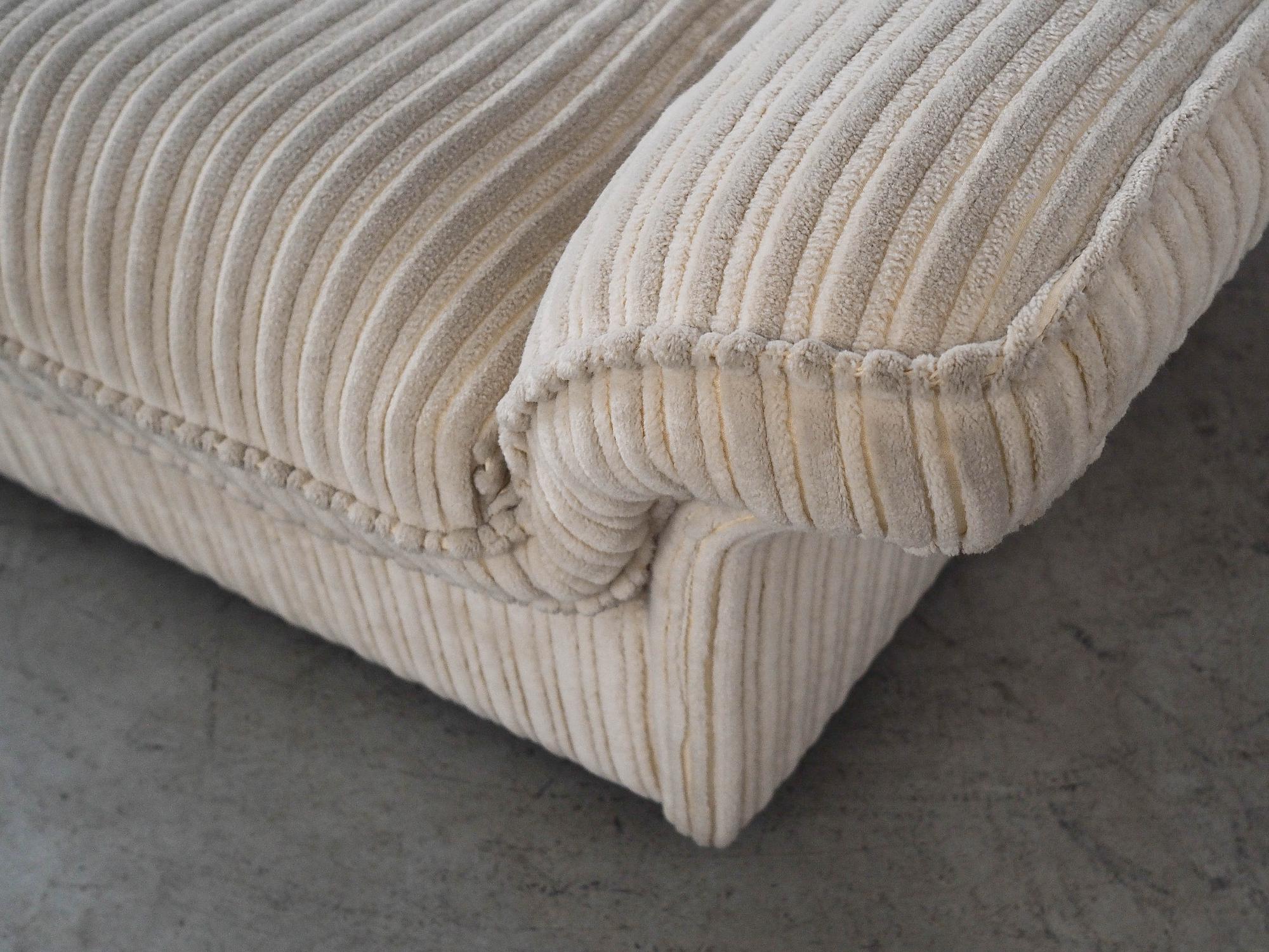 Soffio Armchair Fabric Cream 1970s 12