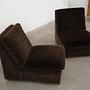 Busnelli Modular Leather Sofa Brown 1970s 5
