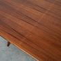 Folding Table Teak Brown 1970s 72x126.5 cm 6