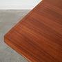 Folding Table Teak Brown 1970s 72x126.5 cm 7