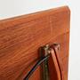 Klapptisch Teakholz Braun 1970er Jahre 72x126,5 cm 14